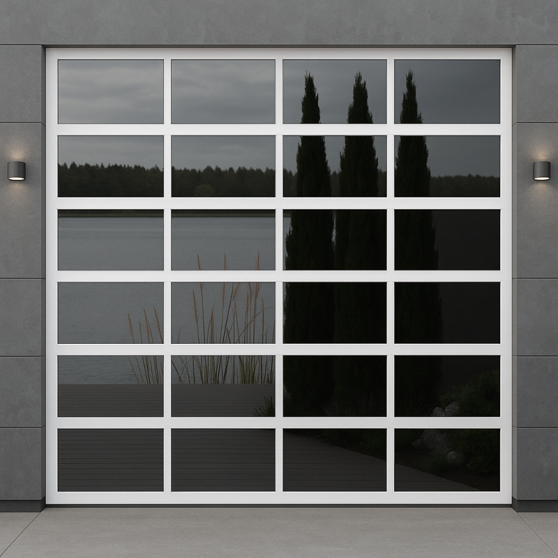 Porte Vitrée 4 total