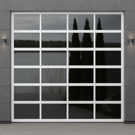 Porte Vitrée 4 total