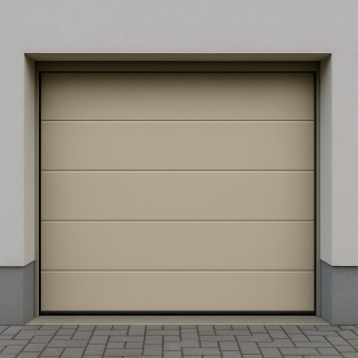 Porte de Garage Sectionnelle Pleine 40 mm - Livraison Gratuite en Europe - Euro Gates