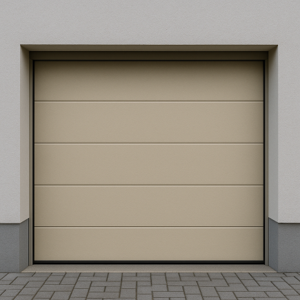 Porte de Garage Sectionnelle Pleine 40 mm - Livraison Gratuite en Europe - Euro Gates
