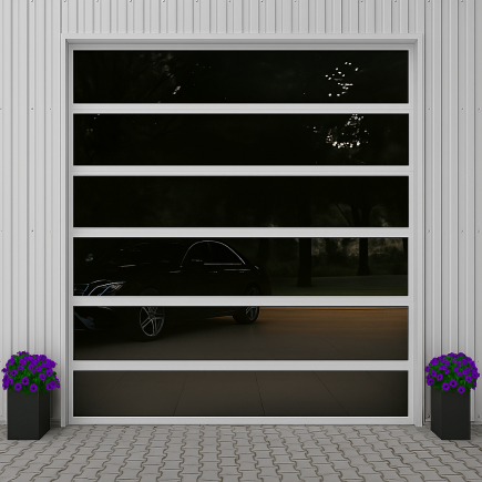 Industrial sectional door glass 40 mm | Free shipping Europe - Euro Gates