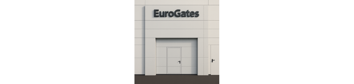 Porte de garage pleine avec Portillon