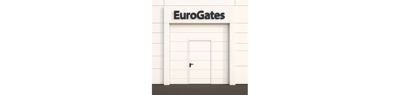Porta industrial completa com portão