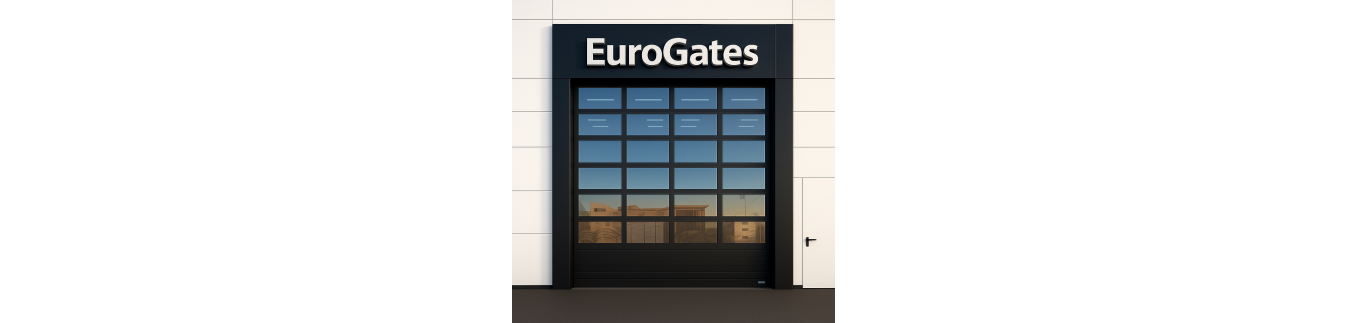 Porte industrielle Vitrée